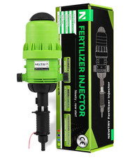 Iniettore Concime per Irrigazione a Goccia, Pompa Dosatrice Regolabile 0,4%-4%, 3/4'' N