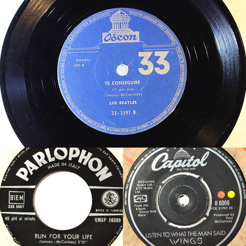 The beatles wings singles - -,