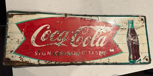 Insegna coca cola - cola, anni