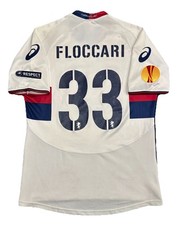 MAGLIA CALCIO GENOA FLOCCARI 2009/10 EUROPA LEAGUE ASICS JERSEY TRIKOT MAILLOT