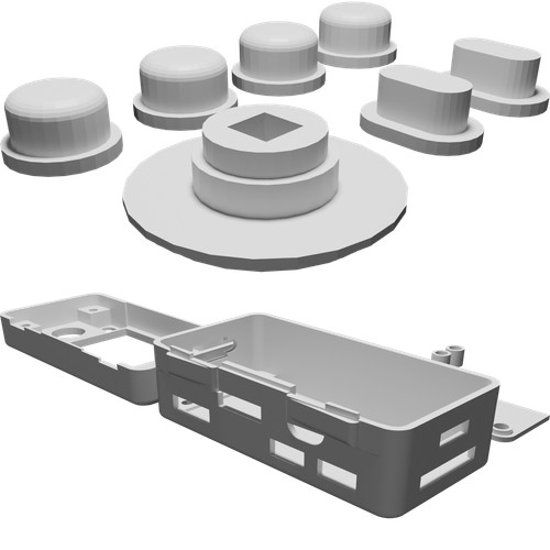 Custodia console portatile per - console,