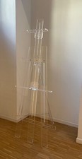 Cavalletto per quadri in plexiglass. Cavalletto da esposizione. Design e leggero