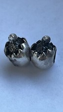 Trollbeads Long Retired Chicken On Eggs - HTF Duo - Museum Bead
