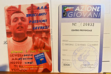 Tessera 2000 azione giovani - azione,