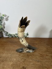 Vaso in corno fatto a mano composizione floreale vaso testa di diga di Scozia