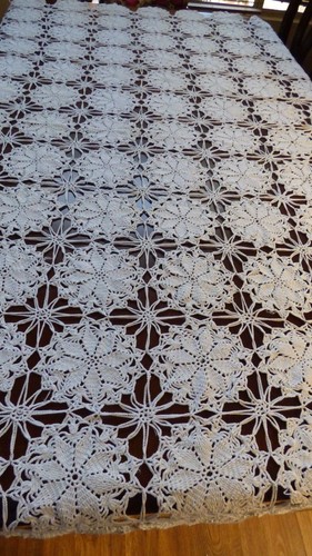 Tovaglia vintage fatta mano - tovaglia,