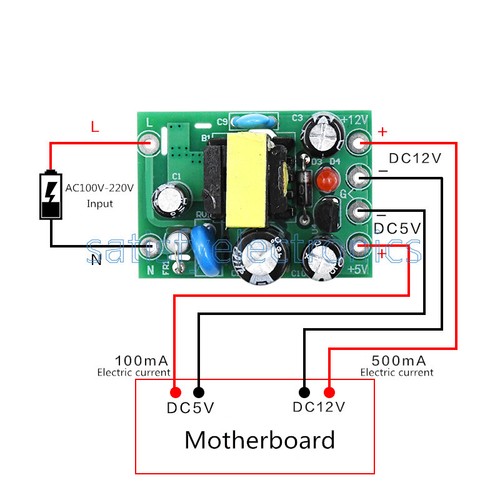 Modulo alimentatore switching