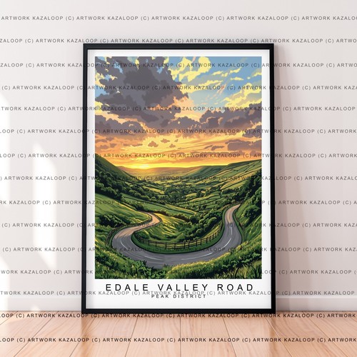 Peak district illustrazione - district,