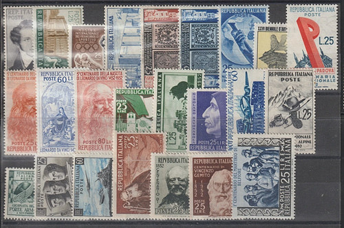 S59441 italia 1952 - s59441, mnh**