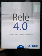 5 pezzi OMRON RELE' 4.0 com pulsante di prova bloccabile