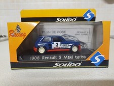  1/43 SOLIDO RENAULT 5 MAXI TURBO RALLY RARO .NO  MINICHAMPS RACING 43 BURAGO 