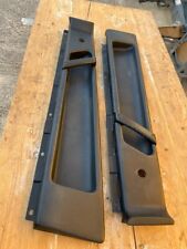 PANNELLI PORTA SUPERIORI SX+DX LANCIA AUTOBIANCHI Y10 85/92 PLASTICA NERA  