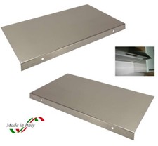 RICAMBIO CAPPA PROTEZIONE PENSILE CUCINA ALETTE FIANCHI ACCIAIO CAPPE RICAMBI 