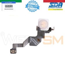 FLAT LUCE LED FLASH TORCIA MICROFONO PER IPHONE 13 MINI A2481 A2626 A2629 A2630