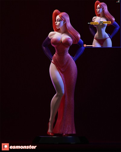 Modellino jessica rabbit - modellino,