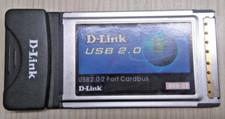 D-LINK DUB-C2 USB 2.0 2 Port Cardbus. USATO come Nuovo.