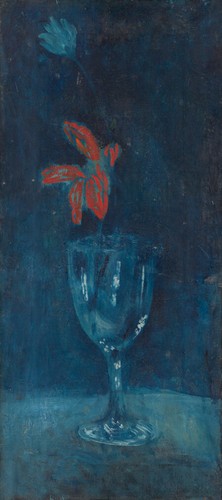 Vaso blu di - (1903), pablo