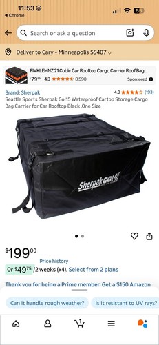 Sherpak nuovo borsa da - nuovo,