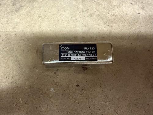 Icom 223 0115mhz - fl-223, 9.0115mhz