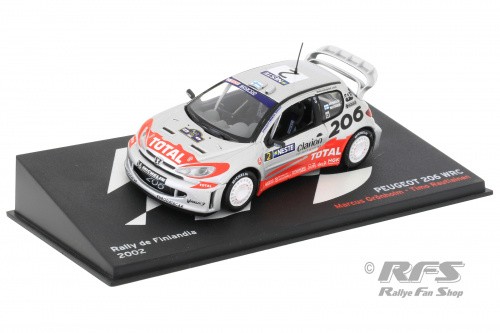 Peugeot 206 wrc grönholm - 206,