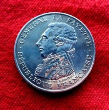 MONNAIE DE 100F LAFAYETTE 1987
