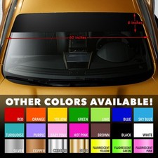 Sun Strip Visor Windshield