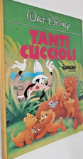 tanti cuccioli	disney walt	mondadori	libro cartonato bambini storia topolino