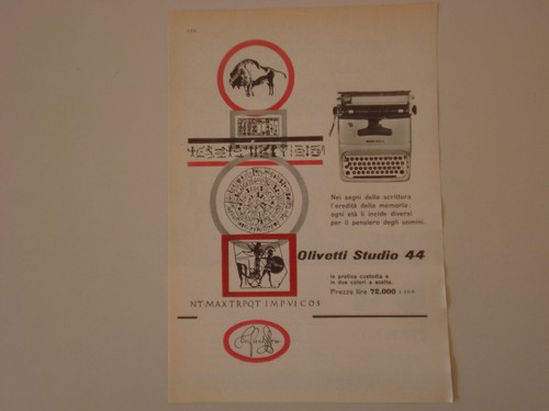 Advertising pubblicità 1958 - pubblicità,