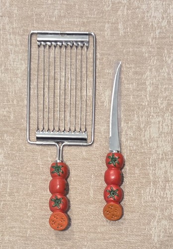 Tomato slicer knife set - knife, tomado
