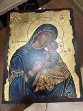 ICONA GRECA MADONNA CON