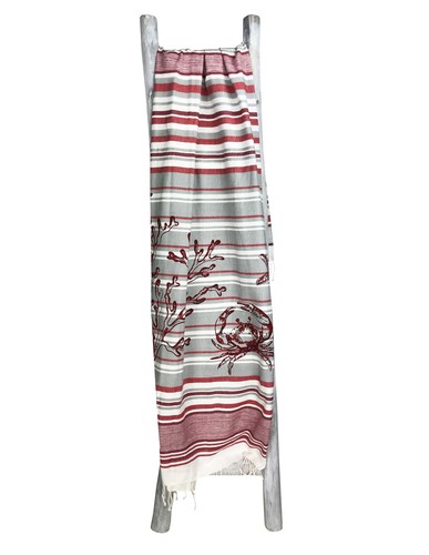 Telo mare fouta granchio - telo,