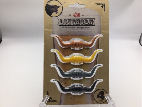 Longhorn drink markers - drink, steer