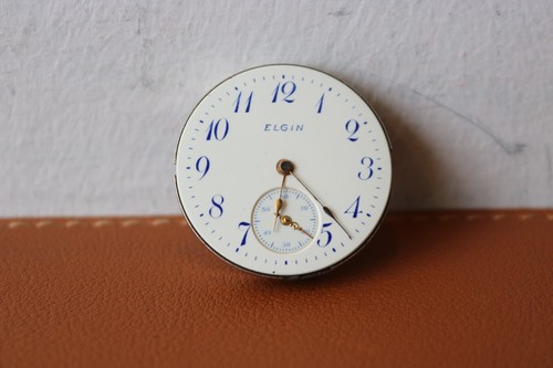 1910 elgin pocket - 0s, watch