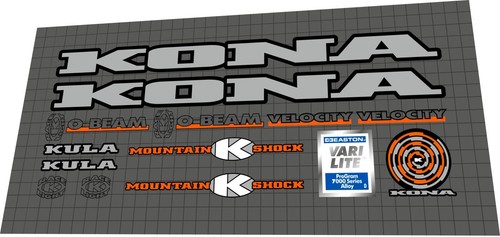 Set decalcomanie kona - decalcomanie,