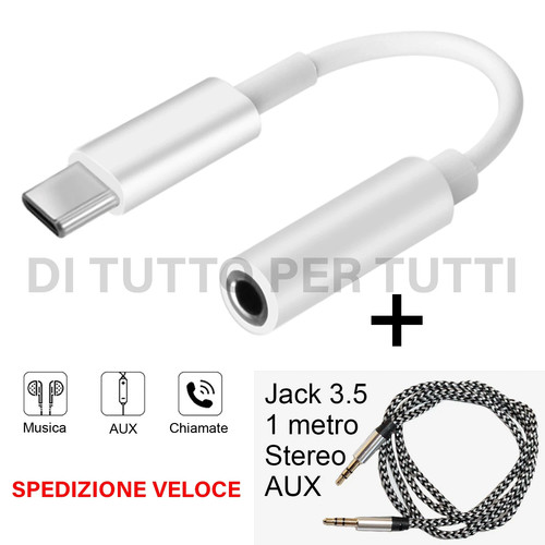 Cavo adattatore cuffie usb - cavo,
