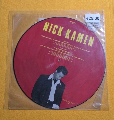 Nick kamen picture disc - kamen,