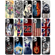 CUSTODIA COVER MORBIDA IN TPU PER APPLE IPHONE 14 / PLUS / PRO / MAX FANTASIA CD