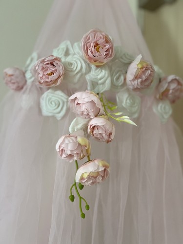 Tettoia rosa letto - tettoia,