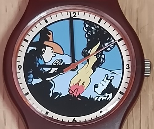 Tintin watch america cowboy - tintin,
