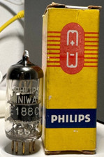 Philips SQ Herleen Holland E188CC/ECC88/6922 Gold Pin NOS NIB code VR5 ?6D2