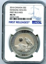 2016 $2 CANADA 3/4 OZ .9999