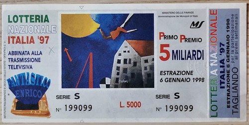Lotteria italia 1998 - italia,