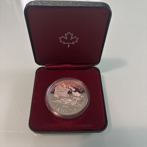 Canada dollaro 1981 argento - canada, 1