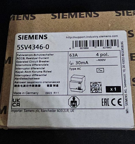 Siemens 5sv4346 - siemens, 5sv4346-0
