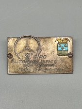 TARGA PLACCA METALLO SMALTATA