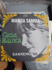 MARISA SANNIA CASA BIANCA SANREMO 68    7"  45 giri