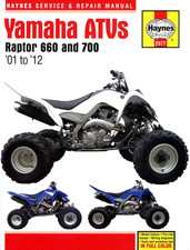 Haynes Yamaha Raptor 660 & 700