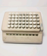 Macchina comptometro vintage Bell Punch Plus Sumlock, modello 509/LD - non testata