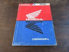 Honda CBR600F 1994 Manuale Officina Manuale Servizio Riparazione Officina
