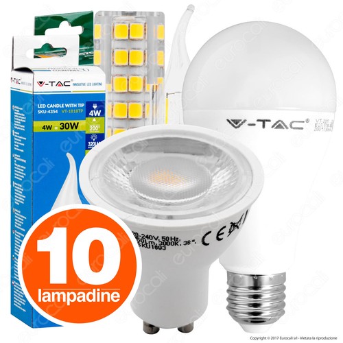 Lampadine led tac - e27, e14
